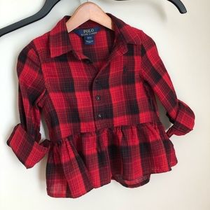 Ralph Lauren Toddler Girl 3T Top